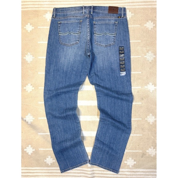 Lucky Brand Denim - NEW Lucky Brand Sweet Straight Jeans Womens 14/32 Blue Medium Wash Denim NWT